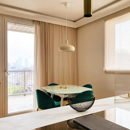 Дом отдыха Il Club Del Lusso - Di Lusso Con Vista Citylife,